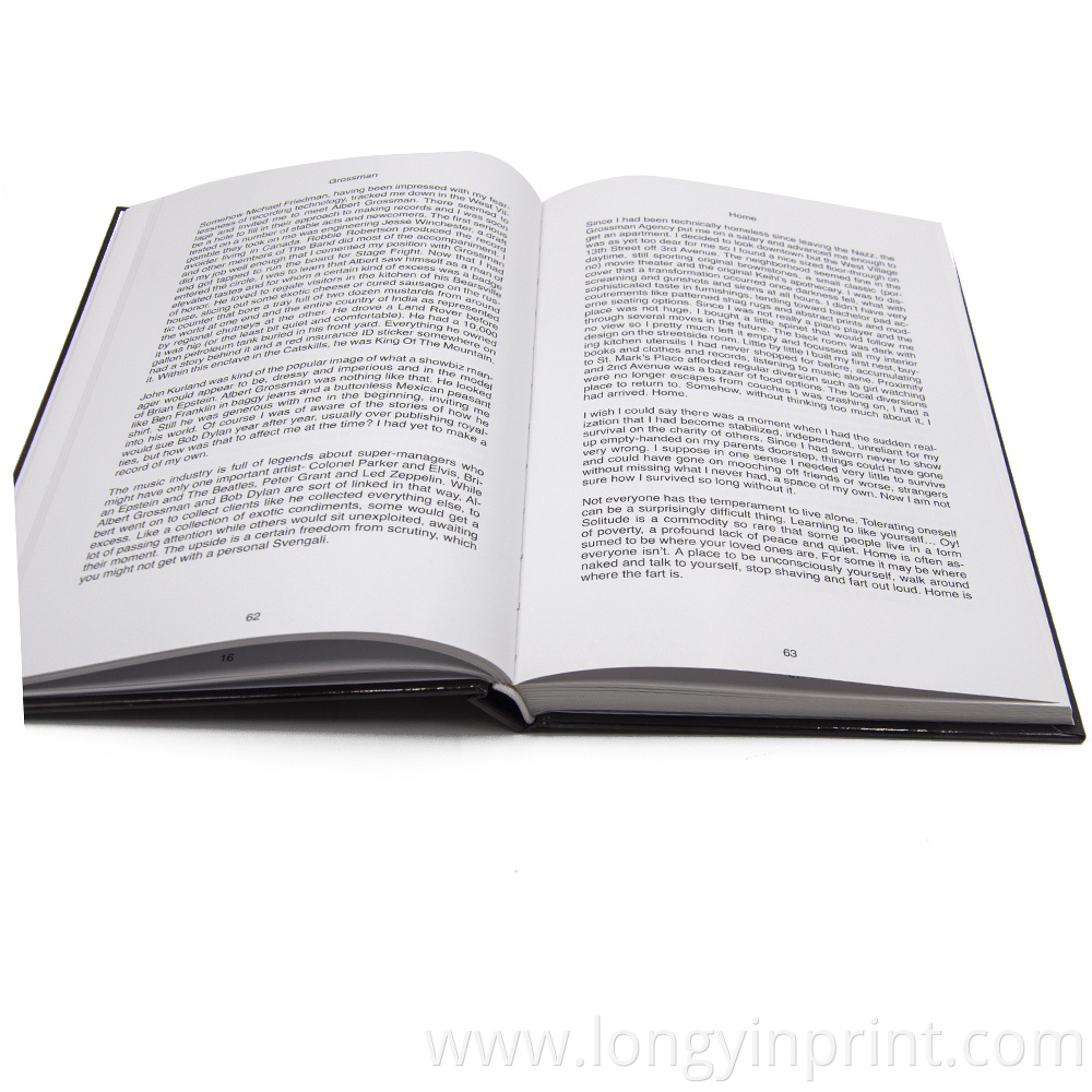 Best book printing for sale print hardcover books overseas